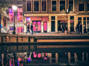 Amsterdam red light district