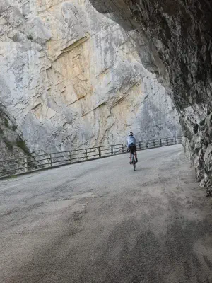 Dans la roche du verdon