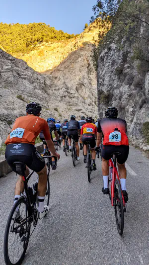 Fondo day dans le col du Nice