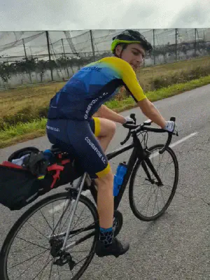 Hey there! and he's gone...