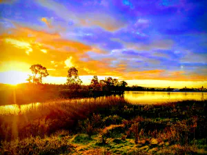 Lake murray sunrise