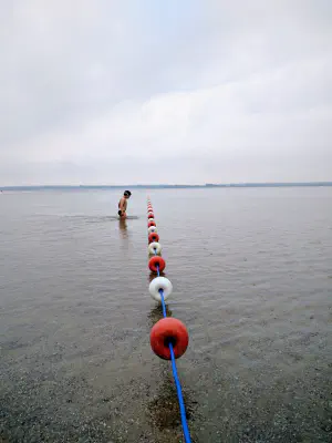 Swim by the lake